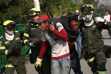 Venezuela's political battle over foreign aid turns violent: asset-mezzanine-16x9