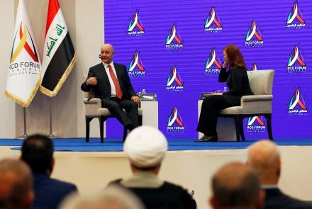 News Wrap: Iraqi president objects to Trump's Iran comments: asset-mezzanine-16x9