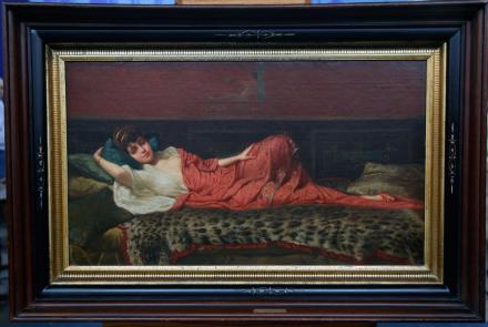 Appraisal: Late 19th-C. Vincent G. Stiepevich Painting: asset-mezzanine-16x9