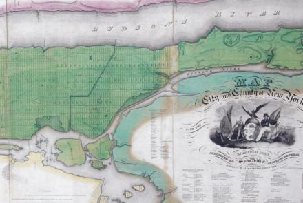 Appraisal: 1829 D.H. Burr Manhattan Map: asset-mezzanine-16x9