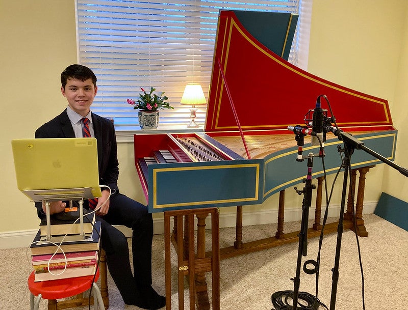 Sibling String Duo, Harpsichord, & More WETA