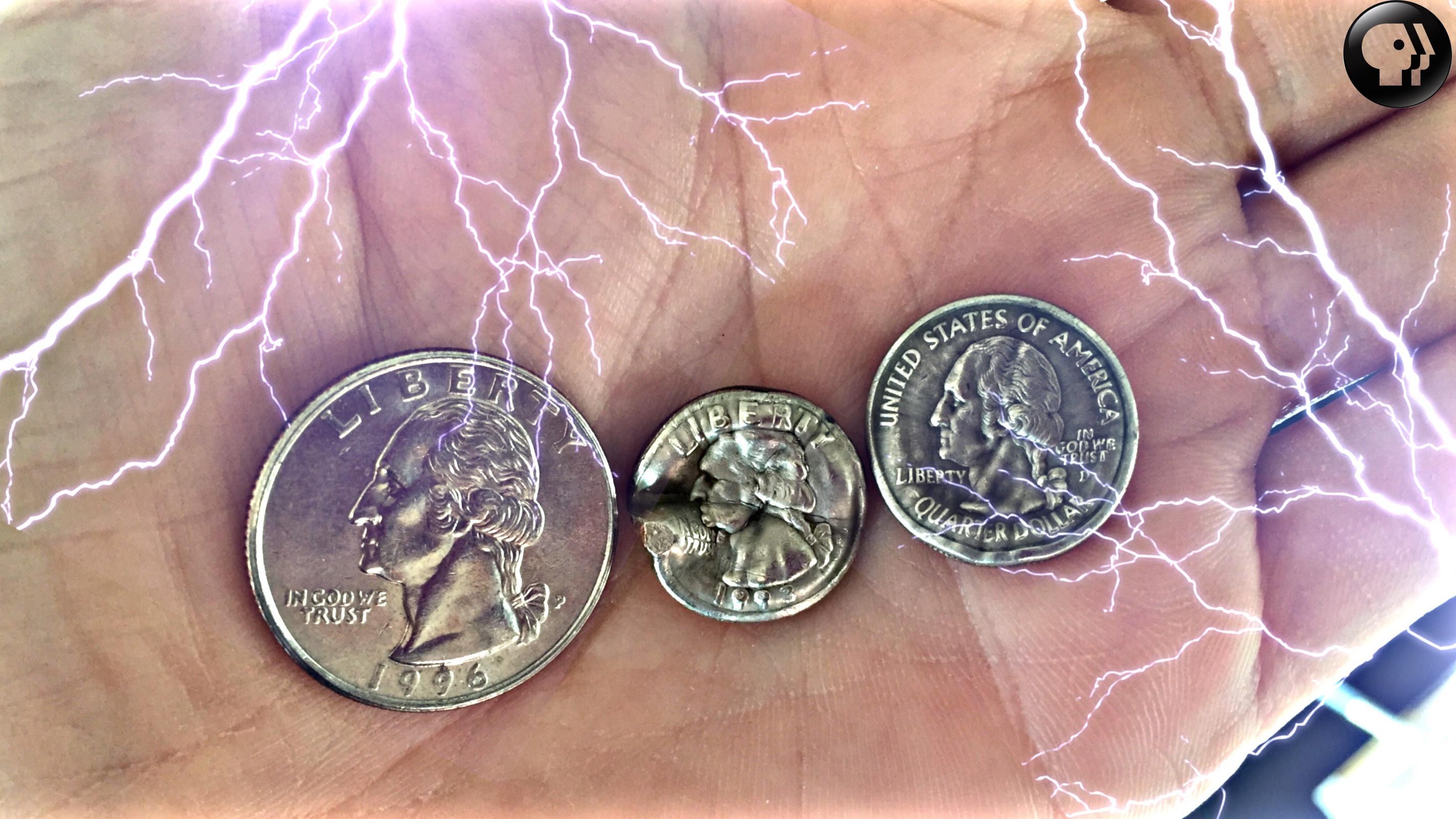 How to shrink a quarter with electricity WETA