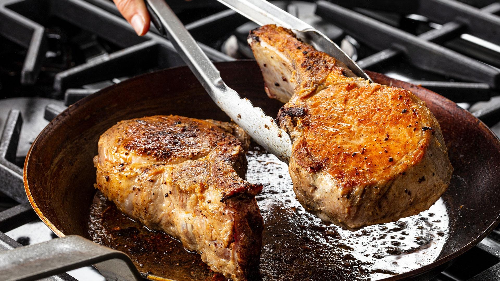 Pork Chops and Maple Cake WETA