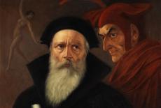 Faust and Mephistopheles by Anton Kaulbach, c.1900