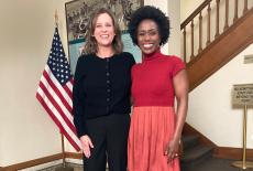 Felicia Curry and Callie Hawkins