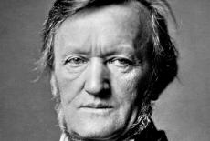 Black and white portrait picture of Wagner from 1871.