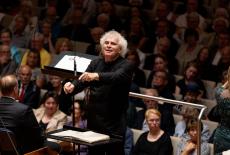 Simon Rattle and Bavarian Radio Symphony, photo by Astrid Ackermann