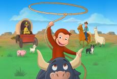 Curious George 5: Go West, Go Wild: TVSS: Key Art