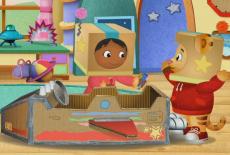 Daniel Tiger's Neighborhood: Daniel and Miss Elaina Play Rocketship; Daniel Plays at the Castle: TVSS: Iconic