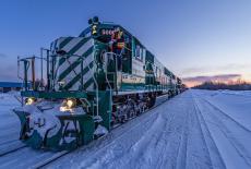 Epic Train Journeys From Above: Canada's Journey to the Northern Lights: TVSS: Iconic