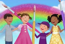 Pinkalicious & Peterrific: Paintbrush Boy and Pencil Girl; Save a Tree: TVSS: Iconic