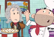 Peg + Cat: The Pizza Problem; The Pizza Pirate Problem: TVSS: Iconic