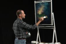 Joy of Painting With Nicholas Hankins: Bob Ross' Unfinished Season: Galaxy Grandeur: TVSS: Iconic
