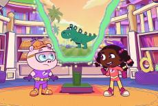 Super Why's Comic Book Adventures: The Great Dino Dilemma!; Babracadabra!; The b-d Shuffle!: TVSS: Iconic