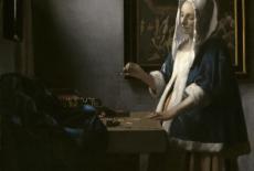 Vermeer, Woman Holding a Balance