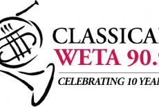 Classical WETA 10th Anniversary logo