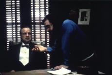 Coppola on Set of The Godfather