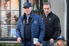 FILE PHOTO: U.S. President Joe Biden in downtown Nantucket