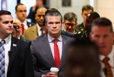 U.S. Secretary of State Rubio and Secretary of Defense Hegseth brief Congress on Venezuela situation, on Capitol Hill