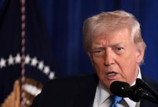 U.S. President Trump holds press conference following U.S. military strike on Venezuela, in Palm Beach