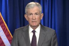U.S. Federal Reserve Chair Powell releases a video statement