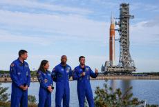 NASA begins rollout of SLS rocket for Artemis II mission