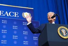 Inaugural meeting of the Board of Peace, in Washington