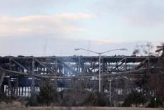 Aftermath of an attack on Azadi Stadium in Tehran