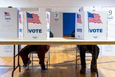 Early voting in Lansing, Michigan