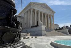 The U.S. Supreme Court building in Washington, D.C.,
