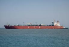 FILE PHOTO: LPG carrier, Shivalik, arrives at Mundra Port via the Strait of Hormuz