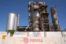 Installations of El Palito refinery of Venezuelan state oil company PDVSA, in Puerto Cabello