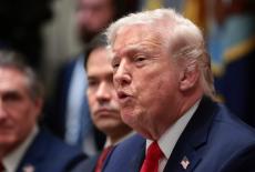 U.S. cabinet meeting at the White House