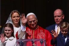 Pope Leo XIV visits Monaco