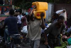 Fuel shortage in Port-au-Prince, Haiti