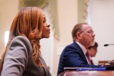 U.S. Rep. Cherfilus-McCormick (D-FL) appears for a hearing of the House Ethics Committee, in Washington