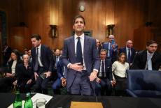 Senate Banking Committee confirmation hearing on Capitol Hill in Washington