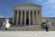 FILE PHOTO: The U.S. Supreme Court building in Washington, D.C.,