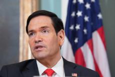 U.S. Secretary of State Rubio signs a MOU with EU Trade Commissioner Sefcovic, in Washington