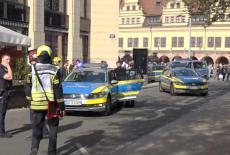 Car rams into crowd of people in German city of Leipzig