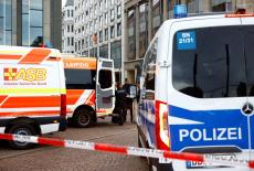 Car drives into crowd of people in German city of Leipzig