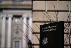 The U.S. Internal Revenue Service building after it was reported the IRS will lay off about 6,700 employees, in Washington...
