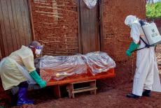 FILE PHOTO: Aid agencies intensify efforts to contain Ebola outbreak in Mongbwalu, DR Congo