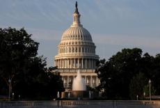 FILE PHOTO: A view shows the dome of the U.S. Capitol, in Washington