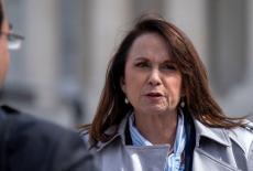 Anti-vaccine led demonstrators rally as Supreme Court hears Biden Administration's social media disinformation case