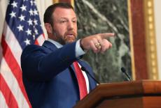 Homeland Security Secretary Markwayne Mullin Discuses Trump Administration's Efforts To Secure Elections