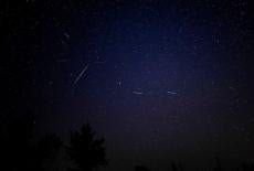Perseid meteor shower seen from Spain