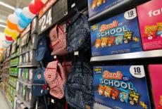 Back-to-school supplies for sale in California