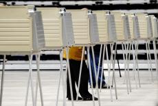 Early voting in Bismarck as coronavirus (COVID-19) cases surge in North Dakota