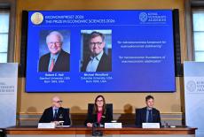 Robert E. Hall and Michael Woodford win 2026 Nobel economics prize